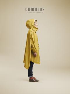 Photo de l'article The Cape Town Jaune Curry – Cape de pluie fluide & éclatante, style solaire