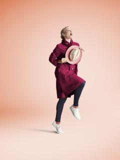 Photo de l'article The Classic Cherry – L’imper chic et intemporel de la ligne CUMULUS – Taille 2/M-L