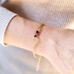 Bracelet artisanal coloré fait main • Cadeau personnalisé pour collègue ou amie • Super idée fête du personnel / Handgemaakt kleurrijk armbandje • Perfect bedrijfs- of teamcadeau voor vrouwen / Handmade colorful bracelet • Fun and original corporate gift for women