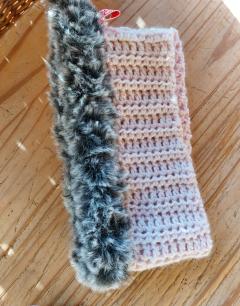 Tour de cou tricoté avec doublure chaude – accessoire fait main pour l’hiver / Gebreide col met warme voering – handgemaakt winteraccessoire / Handmade winter neck warmer – cozy accessory gift