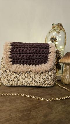 Sac artisanal avec poche intérieure – parfait pour un cadeau utile et beau / Ambachtelijke tas met binnenzak – praktisch en mooi cadeau / Handmade bag with inner pocket – useful and beautiful gift