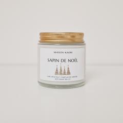 Photo de l'article Bougie Sapin de Noël – 250ml de fraîcheur boisée pour un hiver enchanté