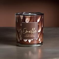 Bougie Les Brunes d’Automne – petit modèle élégant à offrir pour un Noël doux et chic / Geurkaars herfstcollectie – stijlvol en warm geschenk voor onder de boom / Autumn scented candle – stylish small gift for Christmas