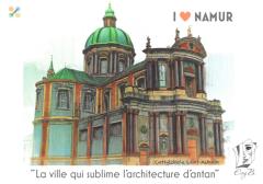 Foto van het artikel Carte Postale "I ♥ NAMUR" - Les namurettes