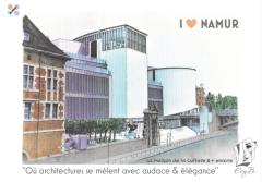 Foto van het artikel Carte Postale "I ♥ NAMUR" - Les namurettes