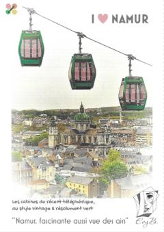 Foto van het artikel Carte Postale "I ♥ NAMUR" - Les namurettes