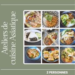 Atelier gastronomique asiatique à deux – moment complice à offrir / Aziatische workshop voor twee – een intiem cadeau / Asian cooking class for two – intimate and tasty experience to gift