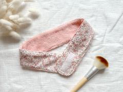 Photo de l'article Bandeau soin visage / démaquillage / routine beauté / motif eucalyptus