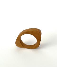 Photo de l'article Rond de serviette, Triangle arrondi, 2302 - Cerisier