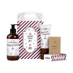 Coffret soin visage naturel, The Happy Face Box pour peaux mixtes et grasses / Natuurlijke gezichtsverzorgingsset, The Happy Face Box voor gemengde en vette huid / Natural face care gift box, The Happy Face Box for combination and oily skin