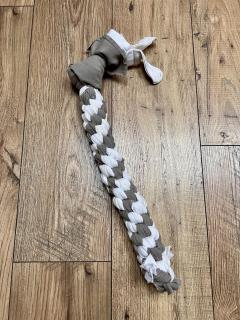 Grand nœud d’Évy pour chien, jouet textile solide et lavable, fait main, cadeau idéal pour nos amis à 4 pattes / Grote Évy-knopen voor hond, stevig en wasbaar textielspeelgoed, handgemaakt, ideaal cadeau voor onze viervoeters / Large Évy knot for dog, sturdy washable textile toy, handmade, perfect gift for our four-legged friends