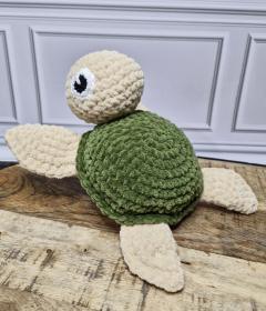 Photo de l'article Crochet : Grande tortue toute douce