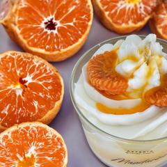 Bougie artisanale parfum mandarine – Cire de soja, senteur fraîche, idée cadeau maison / Ambachtelijke kaars mandarijngeur – Sojawas, frisse geur, cadeau voor thuis / Handmade mandarin scented candle – Soy wax, fresh scent, home gift