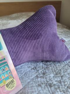 Photo de l'article Coussin de lecture violet