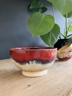 Bol artisanal en céramique – multifonction, fait main, tons chauds, idée cadeau authentique / Handgemaakte keramieken kom – multifunctioneel, warme tinten, authentiek geschenk / Handmade ceramic bowl – multifunctional, warm tones, authentic gift