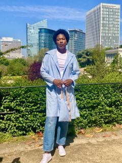 Photo de l'article The Classic Bleu Azur – L’imper chic et intemporel de la ligne CUMULUS – Taille 1/S-M