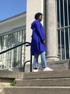 Photo de l'article The Classic Bleu Royal – L’imper chic et intemporel de la ligne CUMULUS – Taille 1/S-M