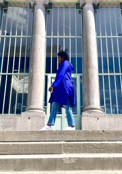 Photo de l'article The Classic Bleu Royal – L’imper chic et intemporel de la ligne CUMULUS – Taille 3/L-XL