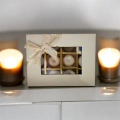 Coffret de 12 fondants parfumés – cire de soja écologique & parfums raffinés de Grasse, idée cadeau bien-être / Set van 12 geurblokjes – natuurlijke sojawas met fijne Grasse parfums, origineel wellness geschenk / Box of 12 scented wax melts – eco soy wax with Grasse fragrance, handmade relaxation gift