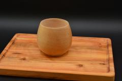 Photo de l'article Tasse 3 – mug en bois tourné naturel, forme organique et douce