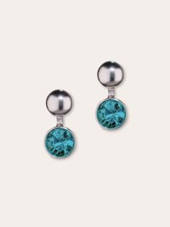 Photo de l'article Argent Indicolite – Boucles d’oreilles Polare en cristal d’Autriche