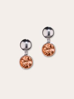 Photo de l'article Argent Sun – Boucles d’oreilles Polare en cristal d’Autriche