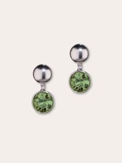 Photo de l'article Argent Erinite – Boucles d’oreilles Polare en cristal d’Autriche