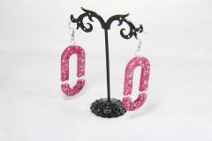 Créoles dorées étoile et perle noire – style chic / Gouden creolen met ster en zwarte parel – chique stijl / Gold hoop earrings with star and black pearl – chic style