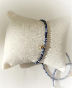 Photo de l'article Bracelet Sodalite perle pierre de lune