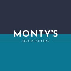 Logo Monty’s Accessories marque belge accessoires homme fabrication artisanale locale disponible sur Wimzzi.com soutenir créateur belge / Belgisch merk herenaccessoires ambachtelijke productie lokaal / Belgian men accessories brand handcrafted locally