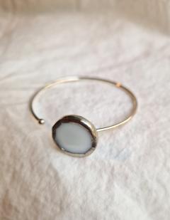 Photo de l'article Bracelet vitrail blanc pur