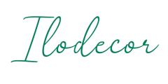 Logo Ilodecor, marque belge de création artisanale de luminaires, bijoux et objets décoratifs durables. Chaque pièce est pensée pour apporter chaleur, élégance et lumière naturelle dans vos intérieurs – Belgian handmade lighting and decor brand, elegant and sustainable design / Belgisch merk voor ambachtelijke houten verlichting en decoratie.