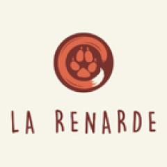 Logo La Renarde marque belge éthique zéro déchet disponible sur Wimzzi.com création artisanale durable made in Belgium mode responsable / La Renarde Belgisch duurzaam zero waste merk beschikbaar op Wimzzi.com ambachtelijke creatie / La Renarde Belgian ethical zero waste brand available on Wimzzi.com sustainable handmade creation