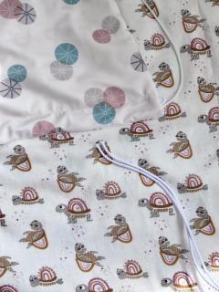 Picture of the product UV50 stroller sunshade – turtles & sea theme