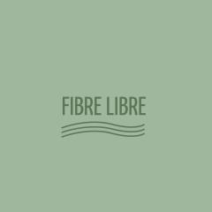Logo vert Fibre Libre. Marque belge fondée par Valérie Sillen, spécialisée dans la création en fibres naturelles et laine recyclée. Artisanat local et durable. Fibre Libre logo – Belgische duurzame handgemaakte wolcreaties. Fibre Libre logo – Belgian eco-artisan brand creating upcycled wool and natural fiber crafts.
