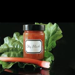 Photo de l'article Confiture à la rhubarbe