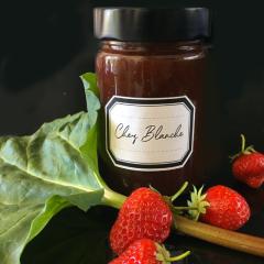 Photo de l'article Confiture fraise rhubarbe