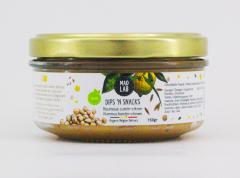 Houmous citron-cumin BIO – tartinade artisanale belge saine & gourmande / Citroen-komijn hummus BIO – lokaal en lekker smeersel / Organic lemon cumin hummus – healthy and delicious Belgian dip