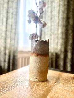 Vase Sepia en céramique fait main – idée cadeau artisanale pour sublimer un intérieur / Handgemaakte Sepia vaas – ambachtelijk geschenkidee voor je interieur / Handcrafted Sepia ceramic vase – artisanal gift idea to elevate your home