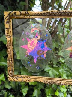 Photo de l'article Serpent solaire bleu-rose (grand format)