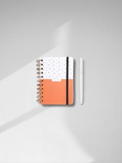 Foto van het artikel Schoolagenda 2025-2026 A6 Terracotta – Handig, stijlvol & warm