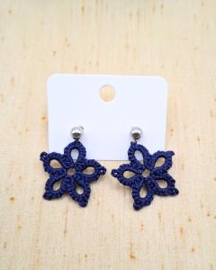 Photo de l'article Puce d'oreille - Bleu indigo