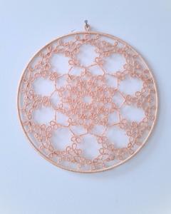 Photo de l'article Mandala mural - Beige (Ø 20 cm)