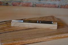 Photo de l'article Stylo bille slim en robinier ébonisé