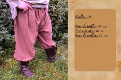 Photo de l'article PROMO Rus pants chiné brique M