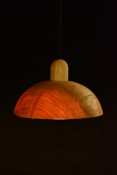 Photo de l'article Lampe suspension en bois