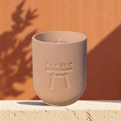 Photo de l'article Mojito - 32h - Bougie parfumée - effet pierre terre cuite ancienne - Cocktail exaltant