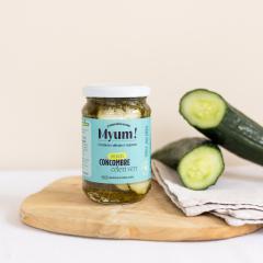 Photo de l'article Pickles de concombres au céleri – Saveur acidulée & croquante pour vos plats