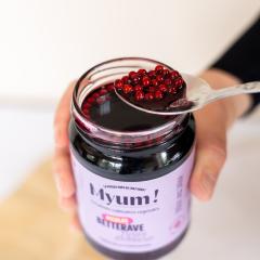Betteraves fermentées hibiscus MYUM, condiment artisanal probiotique, cuisine healthy & gastronomique, produit végétal durable / Gefermenteerde rode biet met hibiscus MYUM, ambachtelijke probiotische smaakmaker, gezonde gastronomische keuken / Hibiscus fermented beetroot MYUM, probiotic artisan condiment, healthy gourmet plant-based delicacy