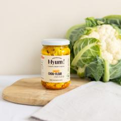 Photo de l'article Pickles de chou-fleur au curcuma frais
